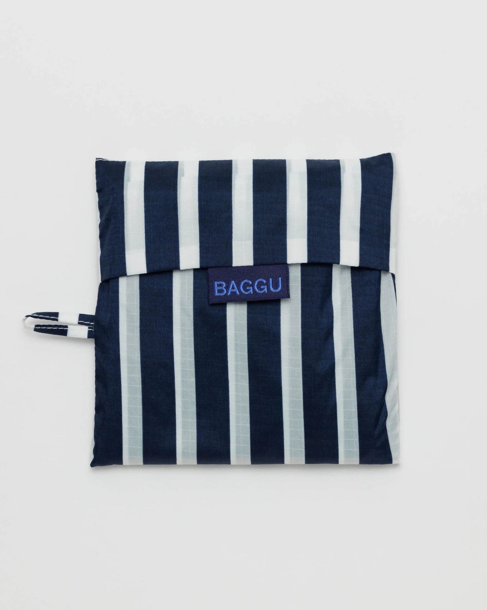 BAGGU - Big Baggu - Navy Stripe