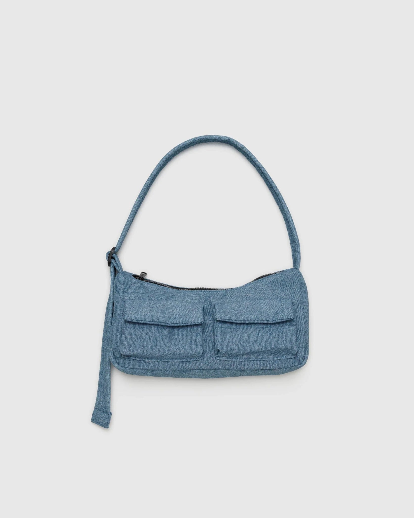 BAGGU Cargo Shoulder Bag - Digital Denim