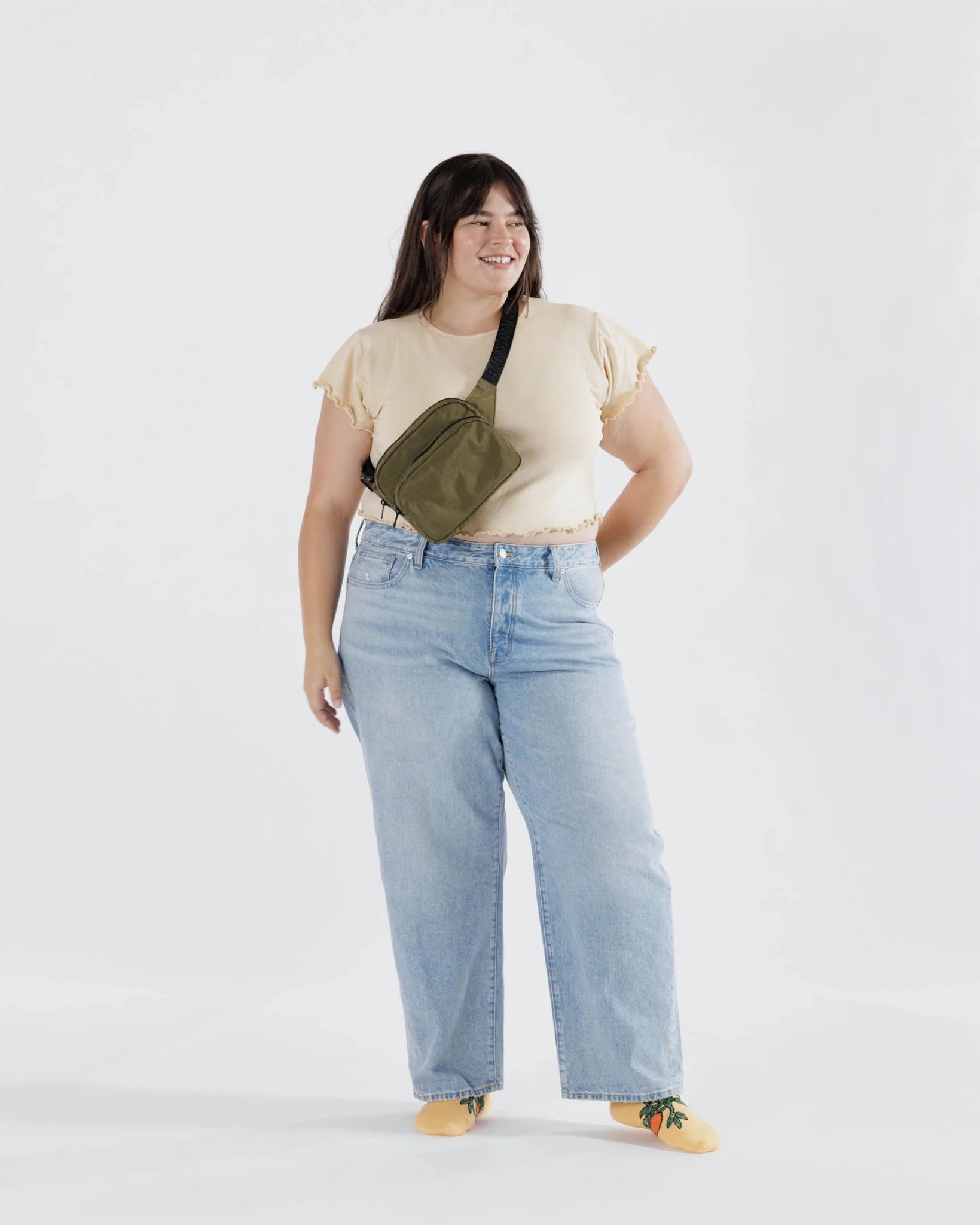 BAGGU Fanny Pack - Seaweed