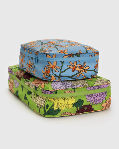 BAGGU - Large Packing Cube Set - Garden Flowers - Preston ApothecaryBaggu