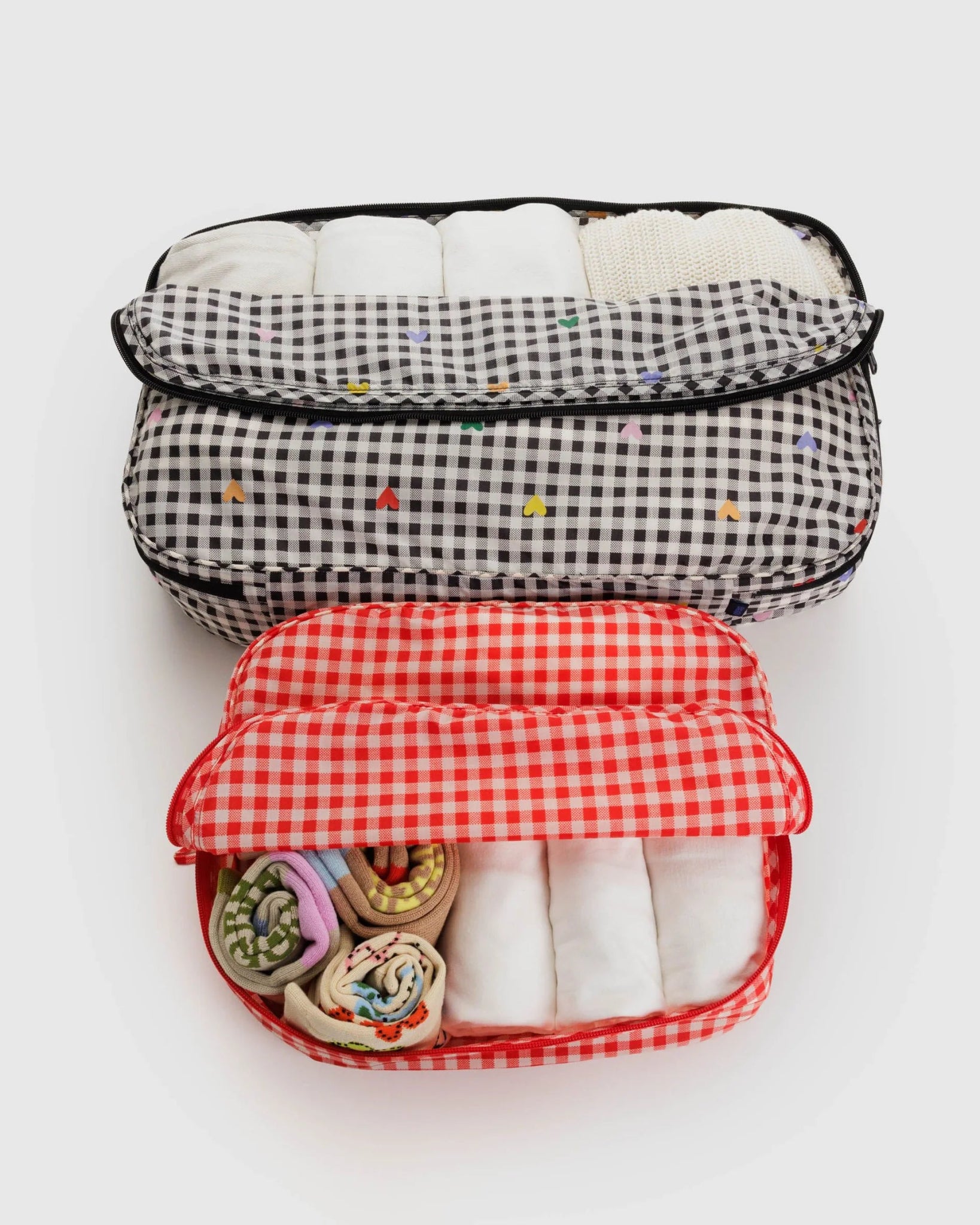 BAGGU - Large Packing Cube Set - Gingham