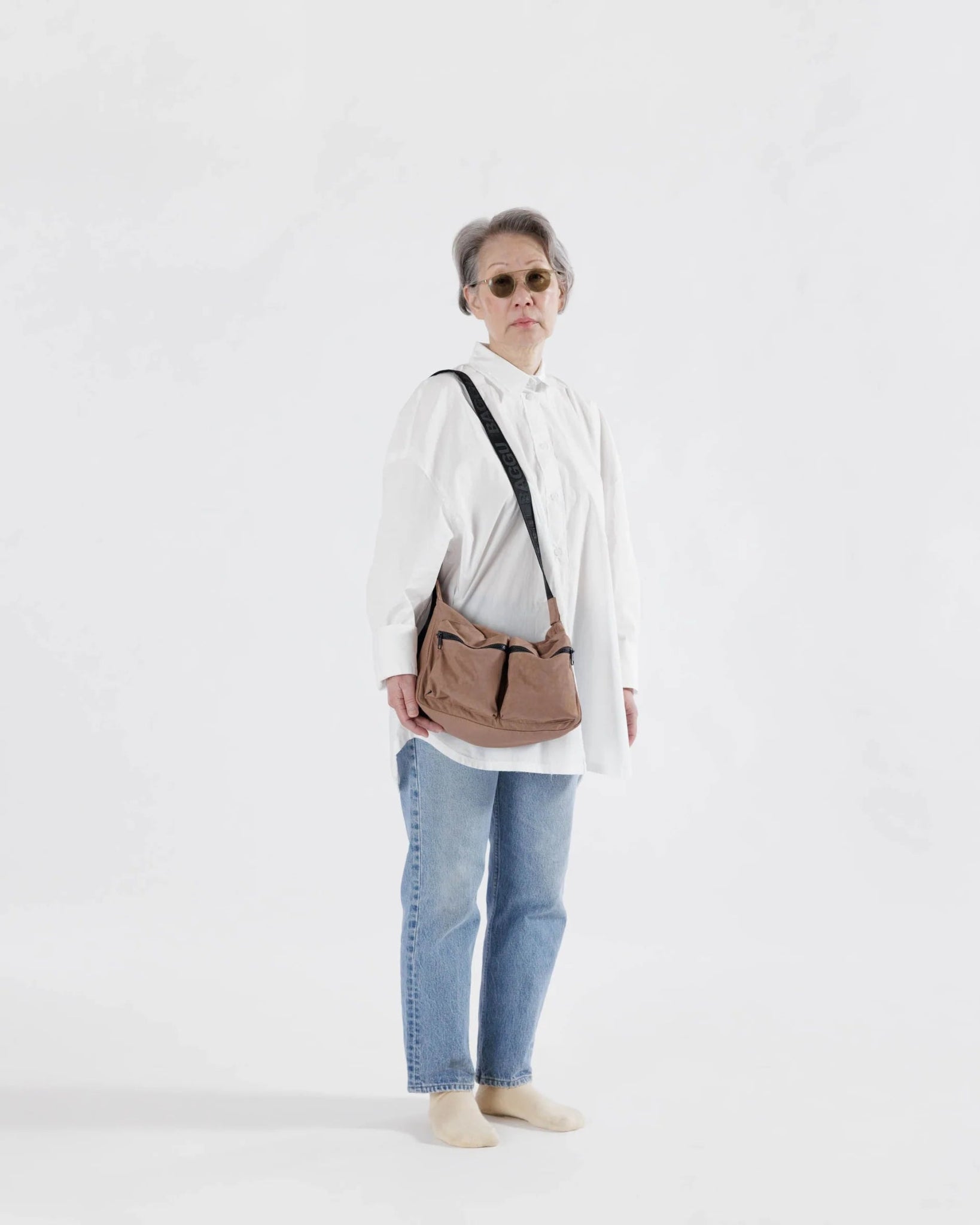 BAGGU Medium Cargo Crossbody - Cocoa