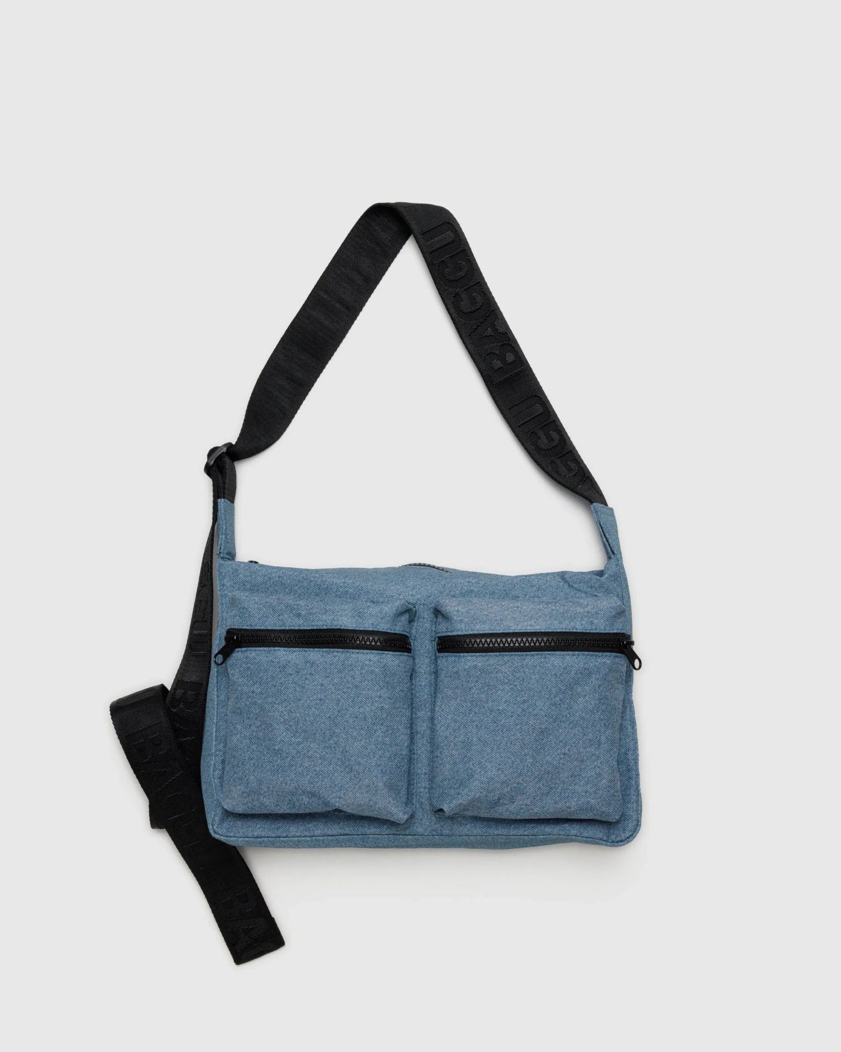 BAGGU Medium Cargo Crossbody - Digital Denim