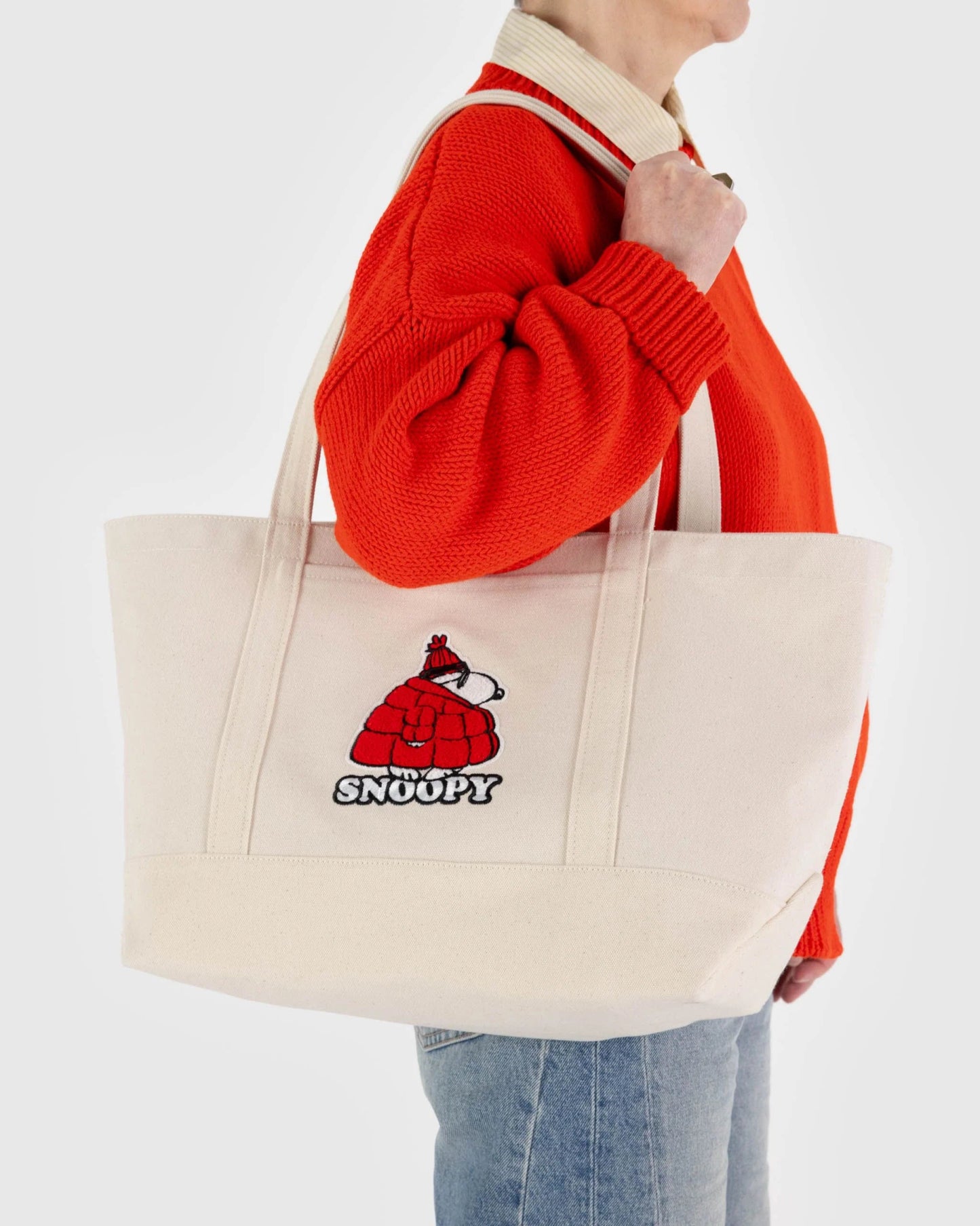 BagguBAGGU Medium Heavyweight Canvas Tote - SnoopyPreston Apothecary