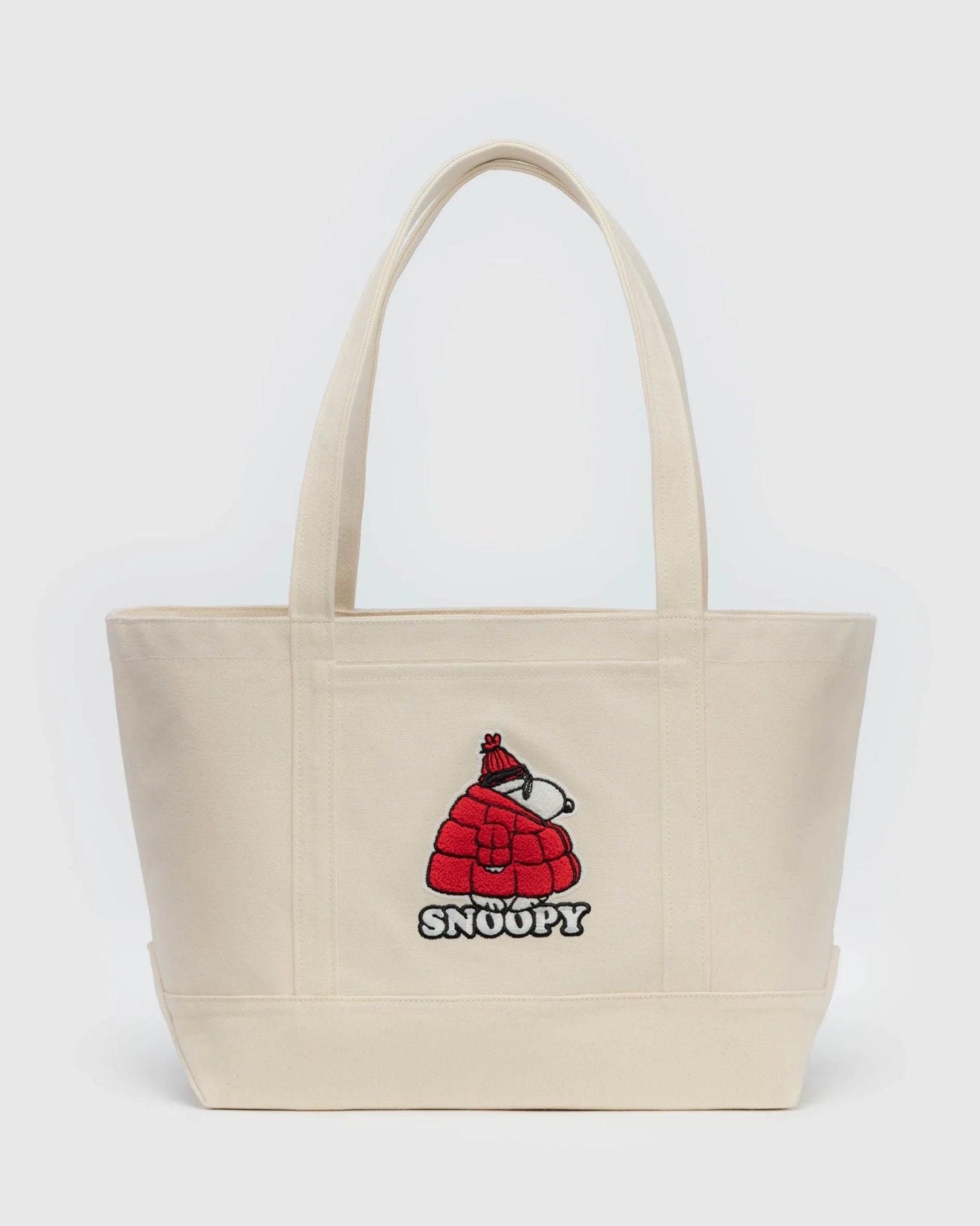 BAGGU Medium Heavyweight Canvas Tote - Snoopy