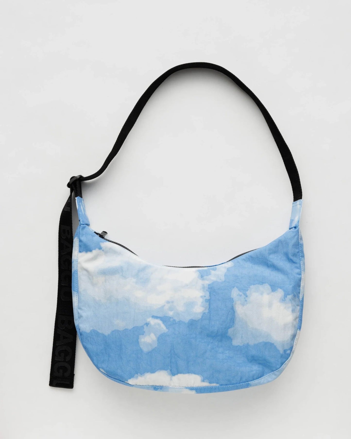 BAGGU Medium Nylon Crescent Bag - Clouds - Preston Apothecary