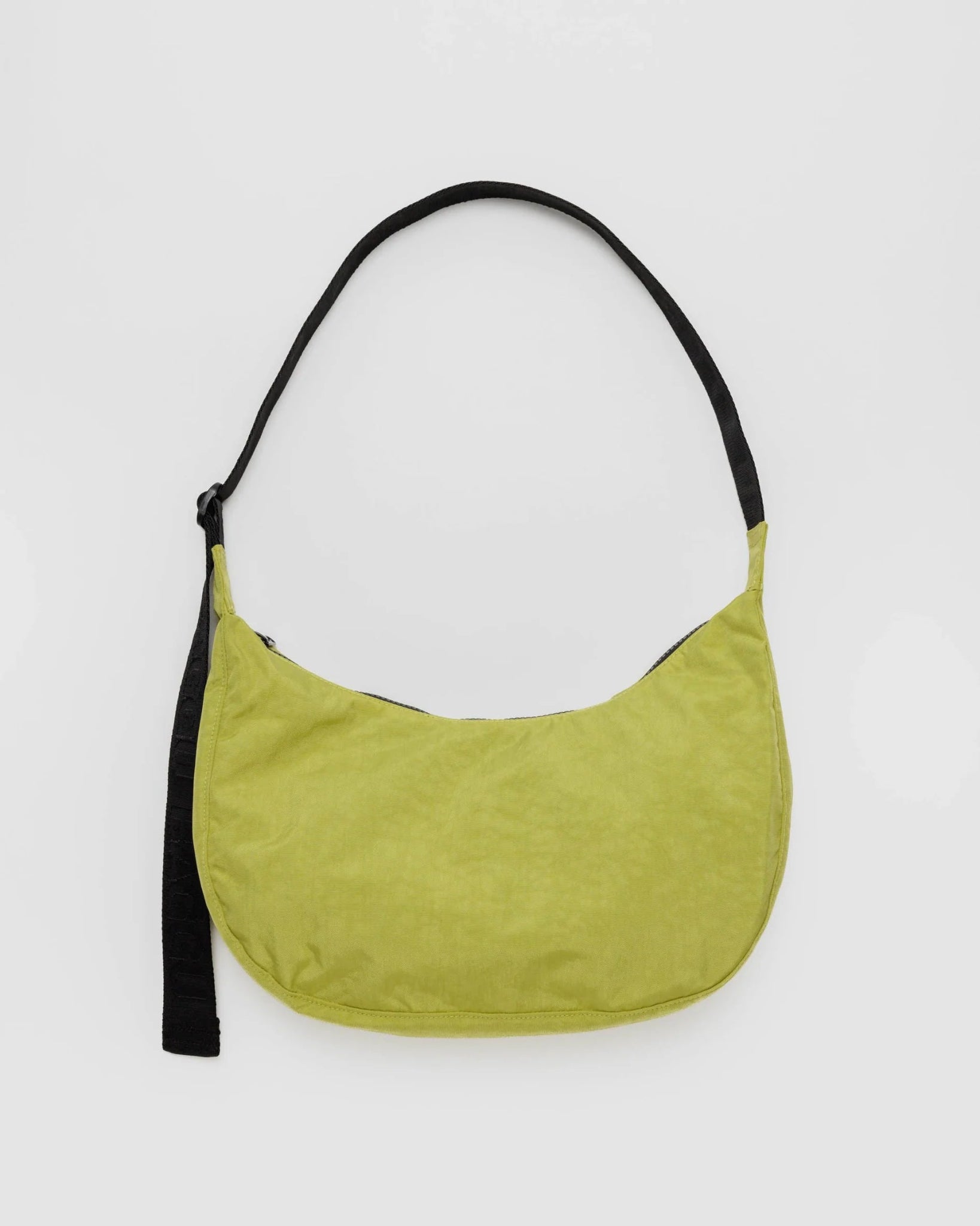 BAGGU Medium Nylon Crescent Bag -  Lemongrass