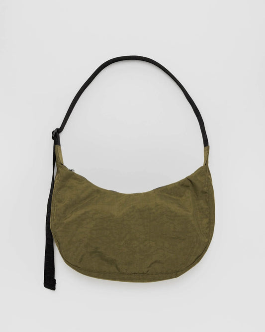 BAGGU Medium Nylon Crescent Bag - Seaweed - Preston Apothecary