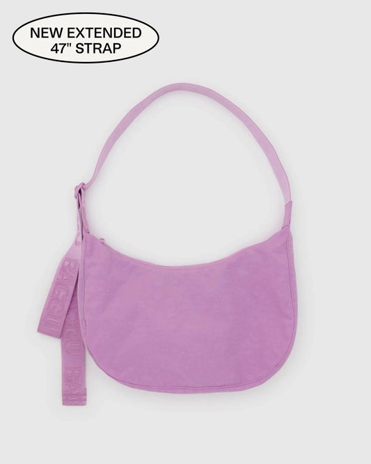 BAGGU | Medium Nylon Crescent Peony Bag Baggu   