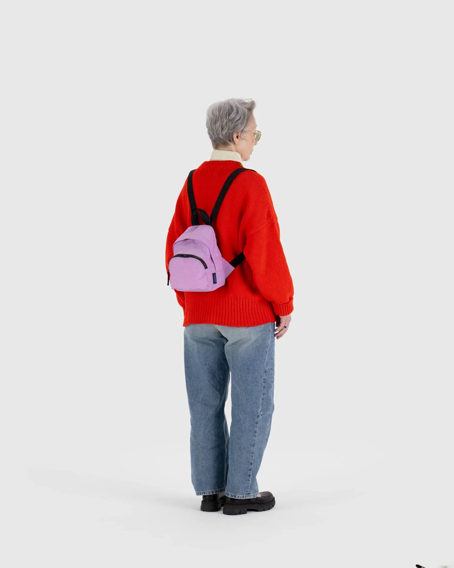 BAGGU Mini Nylon Backpack - Peony backpack Baggu   