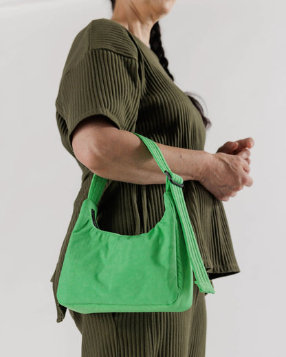 BAGGU Mini Nylon shoulder bag - Aloe - Preston Apothecary
