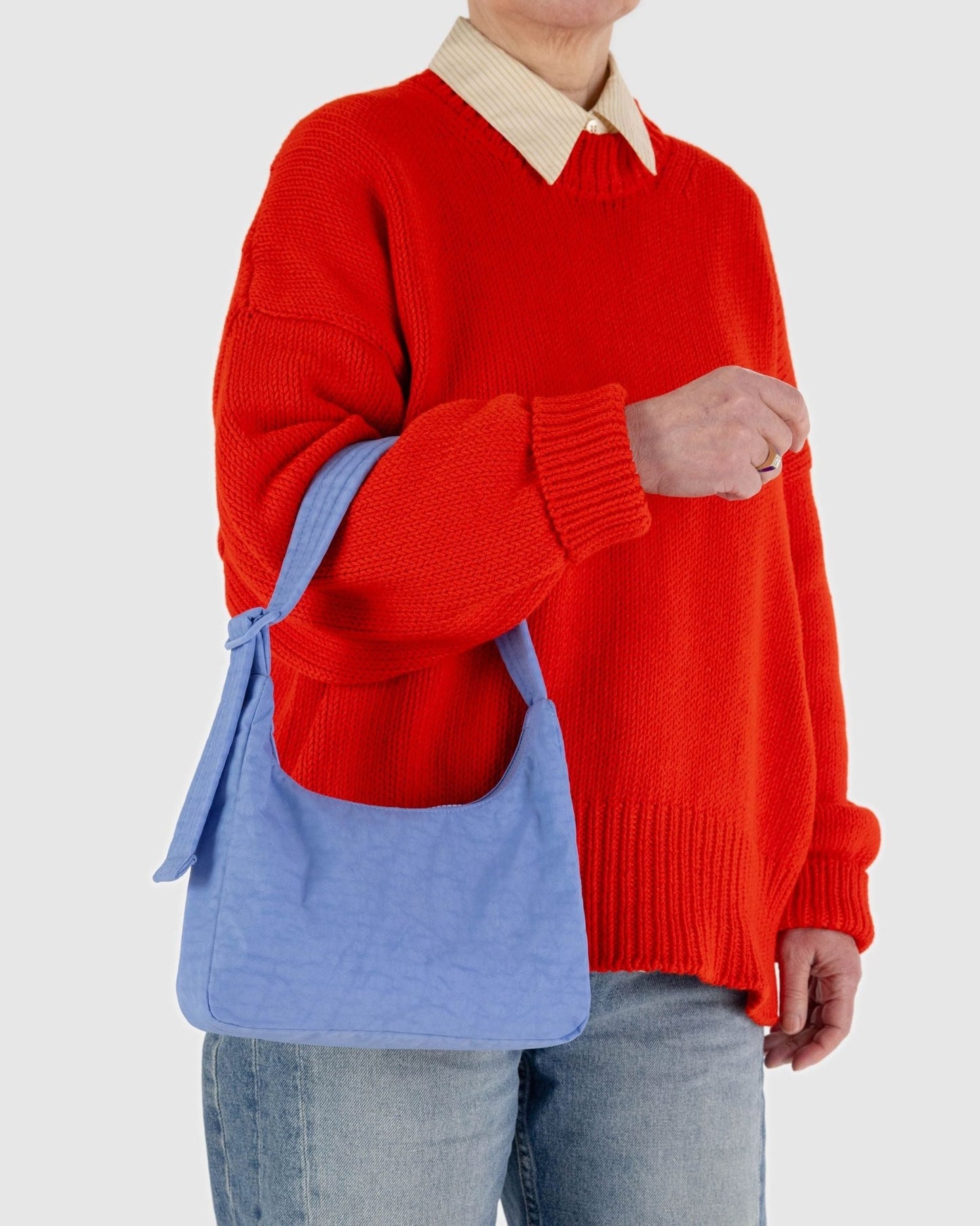 BAGGU | Mini Nylon Shoulder Bag Cornflower Bag Baggu   