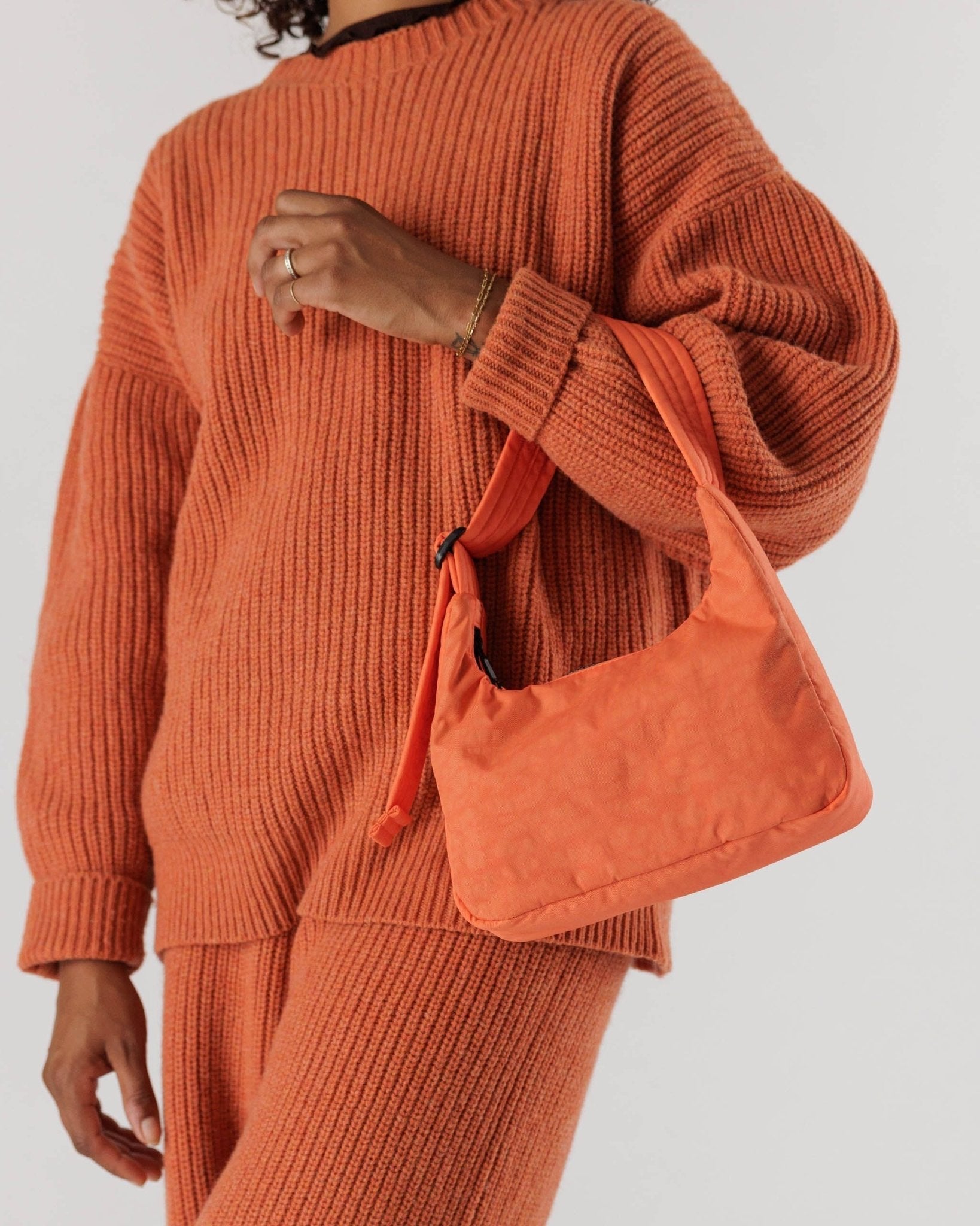 BAGGU Mini Nylon shoulder bag - Nasturtium