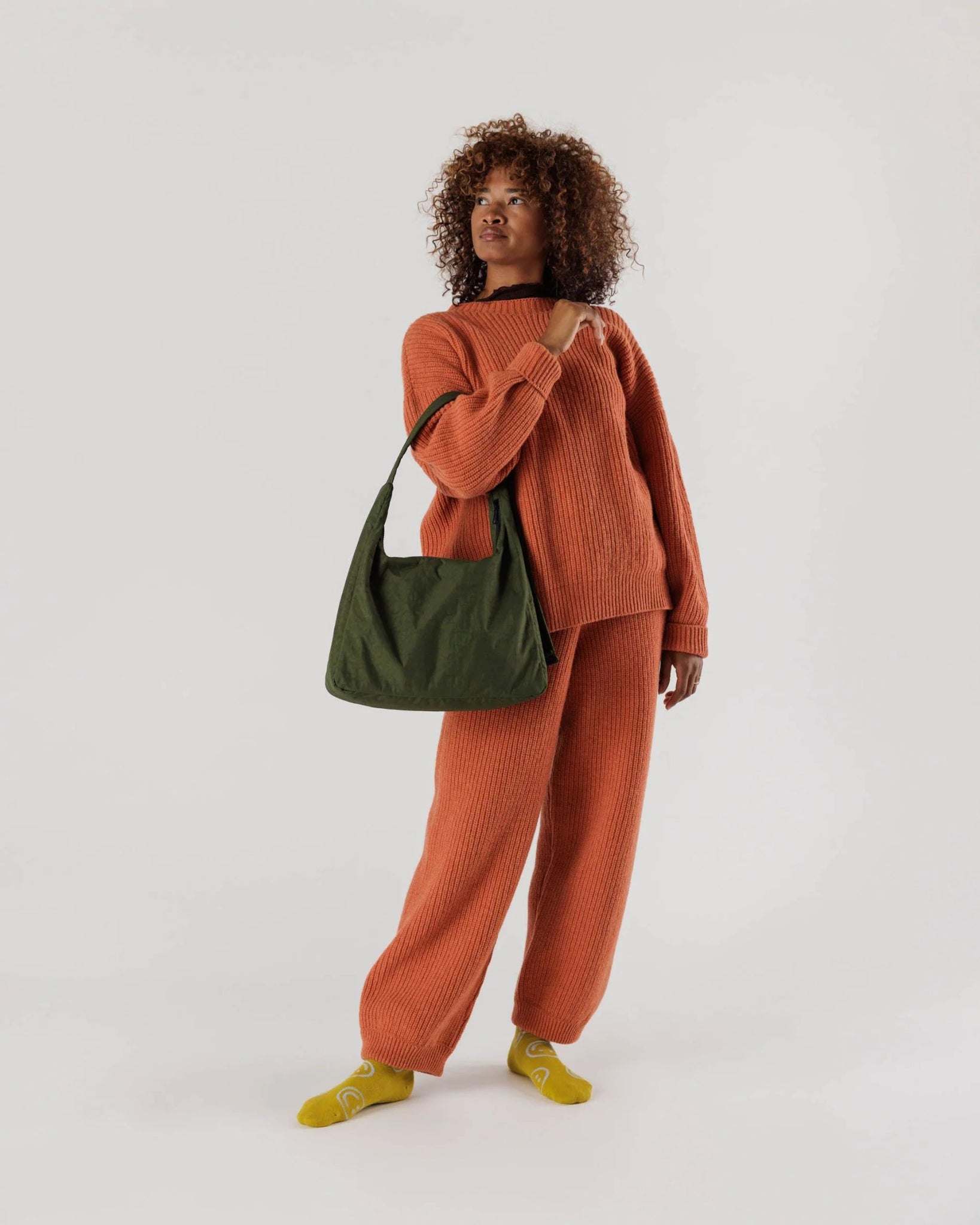 BAGGU Nylon Shoulder Bag - Bay Laurel