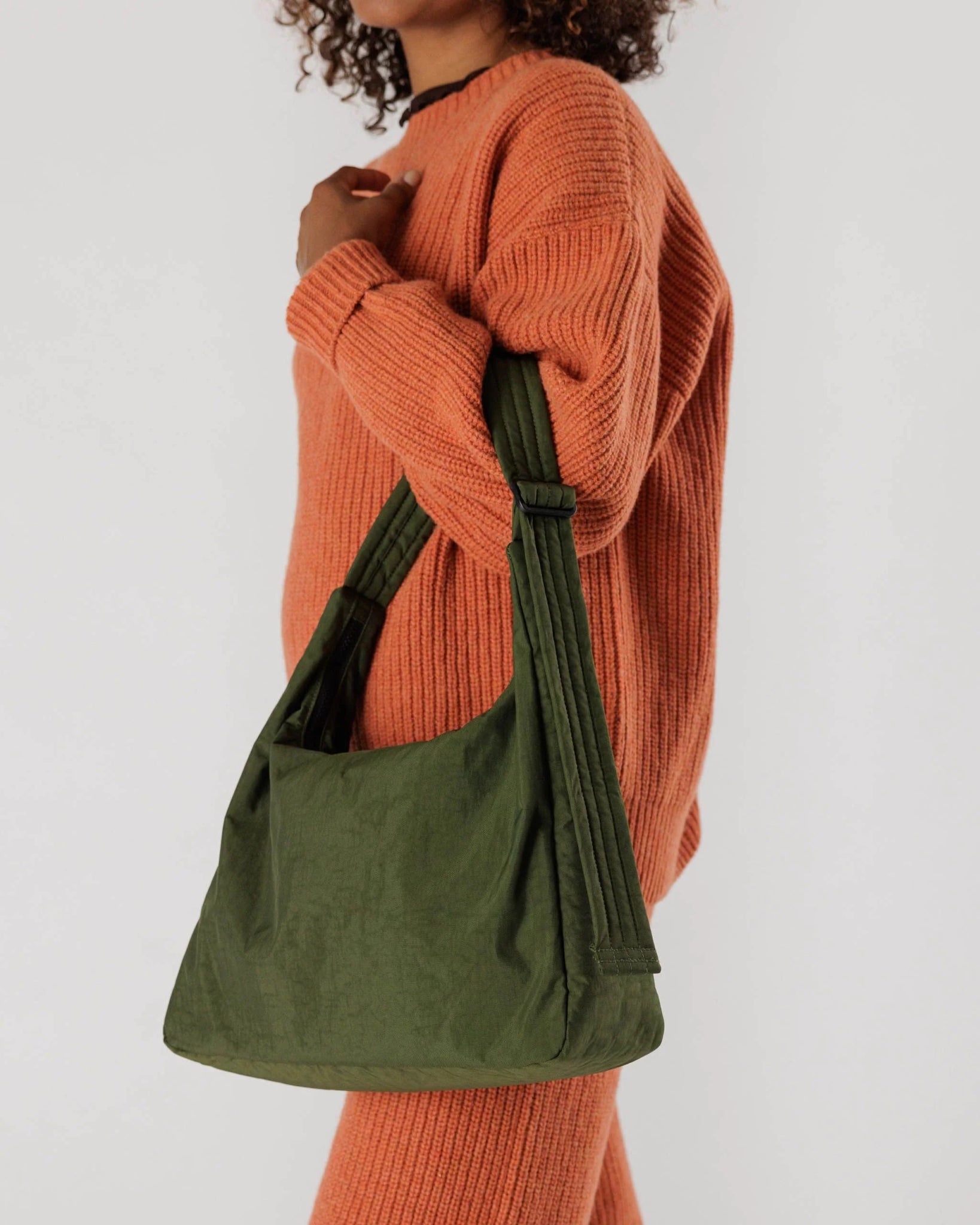 BAGGU Nylon Shoulder Bag - Bay Laurel