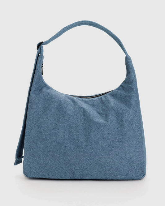 BAGGU Nylon Shoulder Bag - Digital Denim - Preston Apothecary