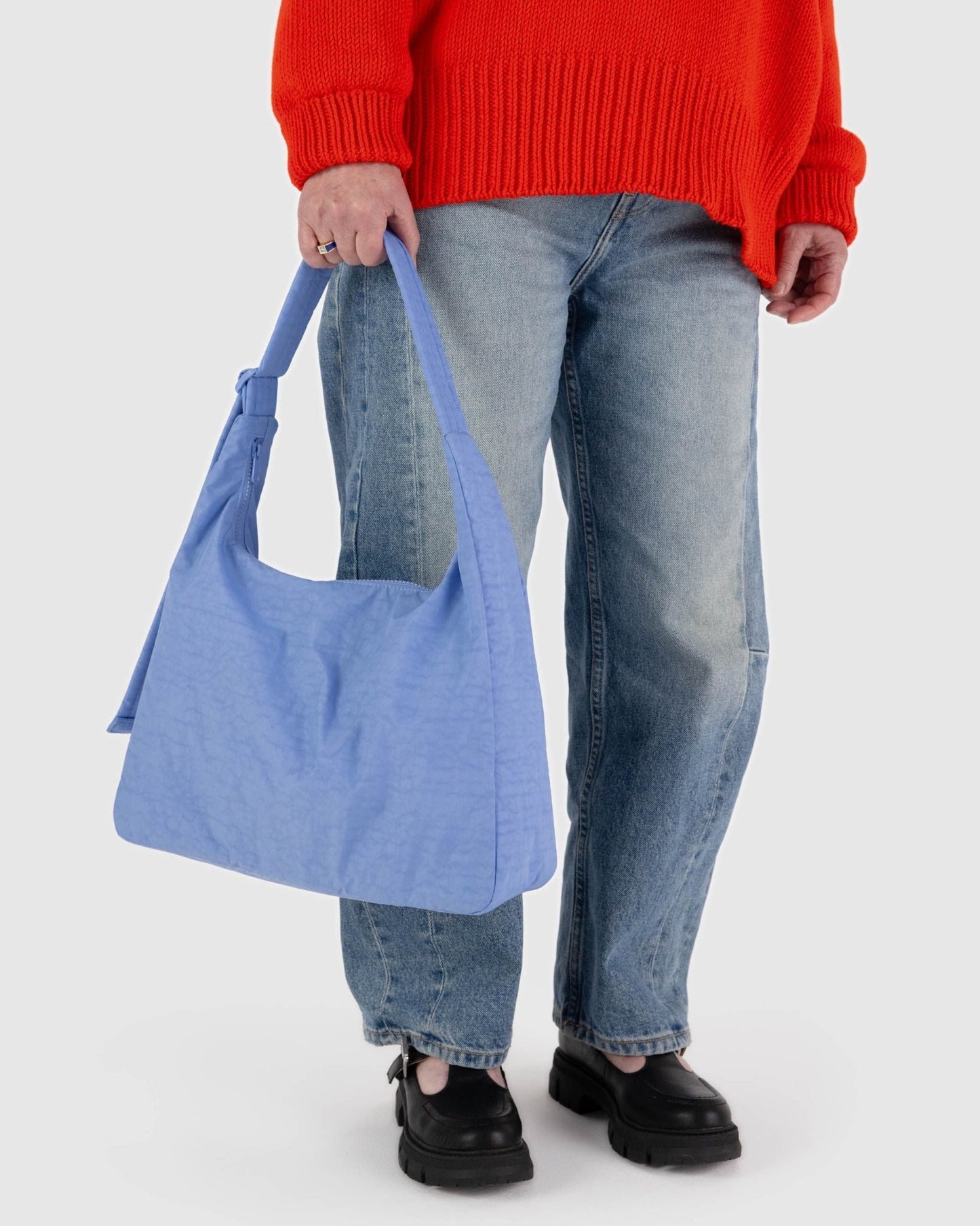 BAGGU | Nylon Shoulder Bag Cornflower Bag Baggu   