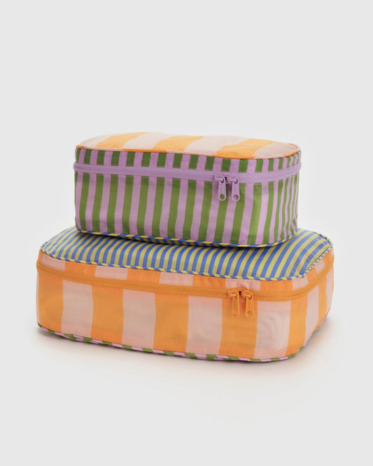 BAGGU Packing Cube Set - Hotel Stripes - Preston ApothecaryBaggu