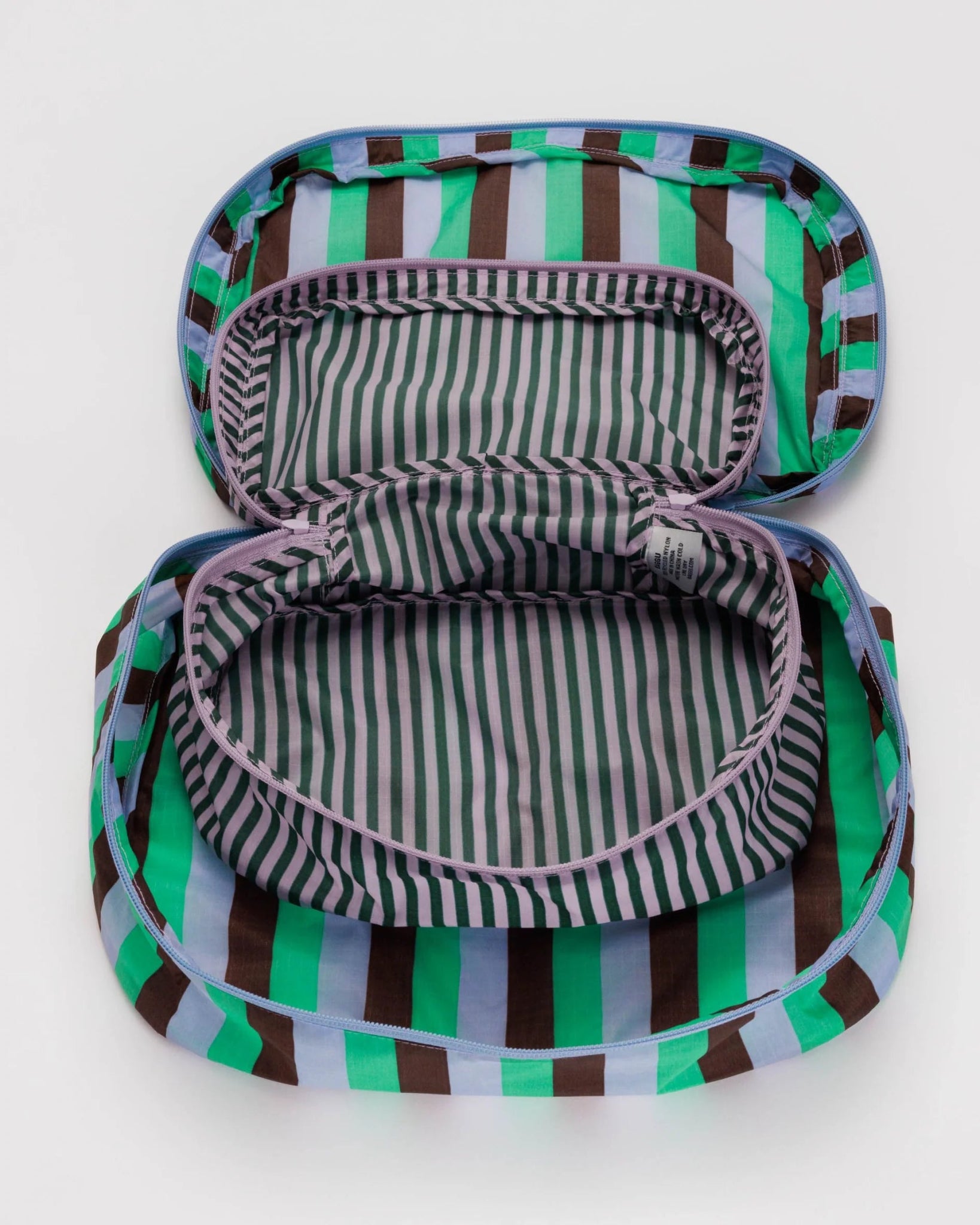 BAGGU Packing Cube Set - Vacation Stripe Mix