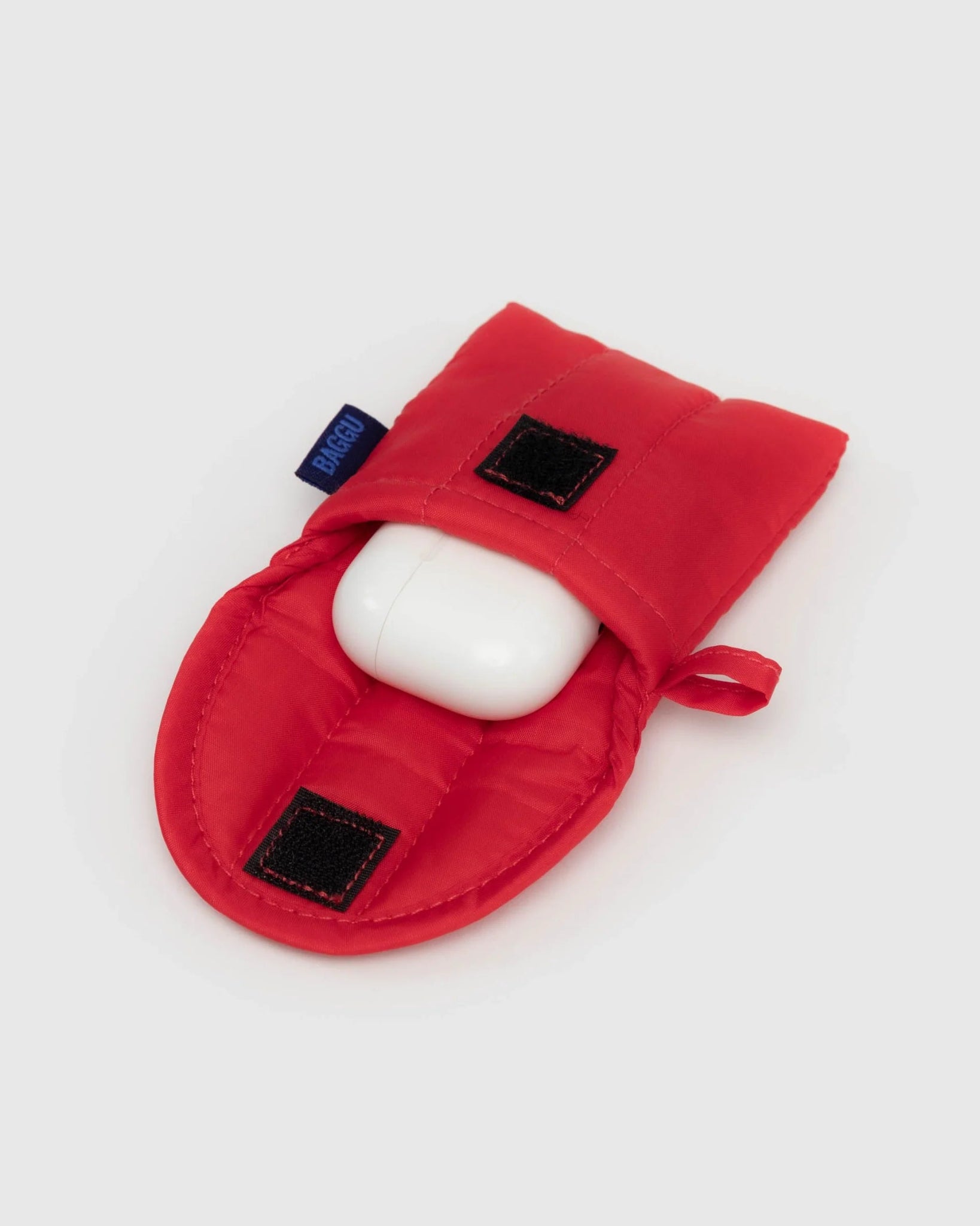 BAGGU | Puffy Earbuds Case Cherry Red