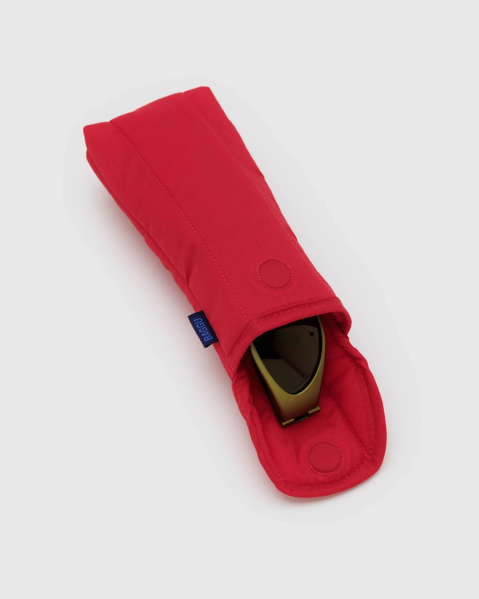 BAGGU | Puffy Glasses Case Cherry Red