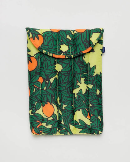 BAGGU - Puffy Laptop Sleeve 13"/ 14" - Orange Tree Laptop case Baggu   