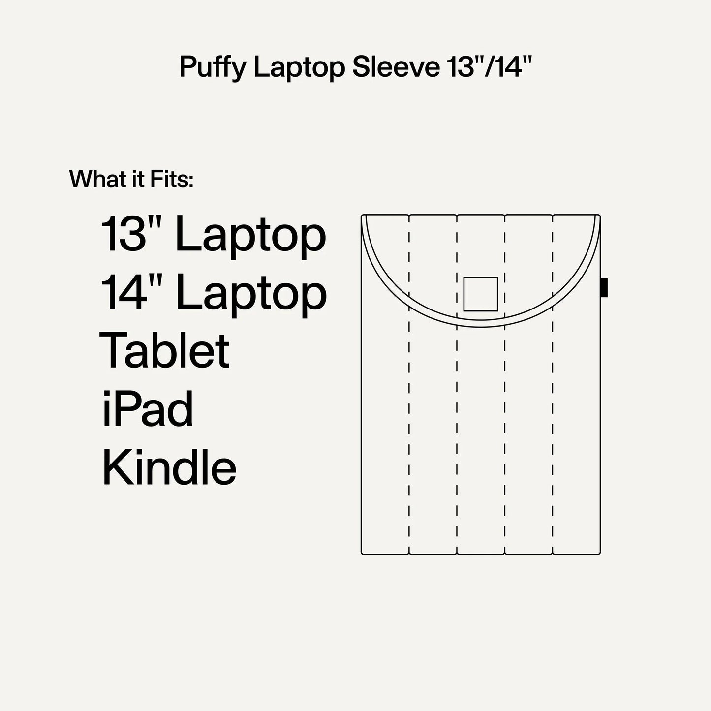 BAGGU Puffy Laptop Sleeve 13"/14" - Hello Kitty Apple - Preston Apothecary