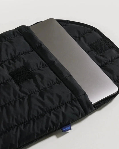 BAGGU Puffy Laptop Sleeve Black 16" - Preston Apothecary
