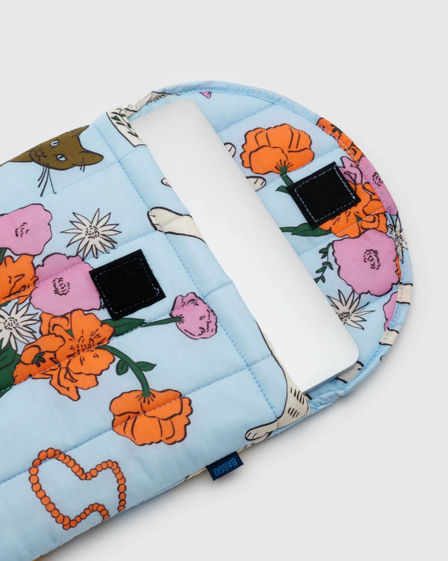 BAGGU | Puffy Laptop Sleeve Table Cats 13/14" LAPTOP CASE Baggu   