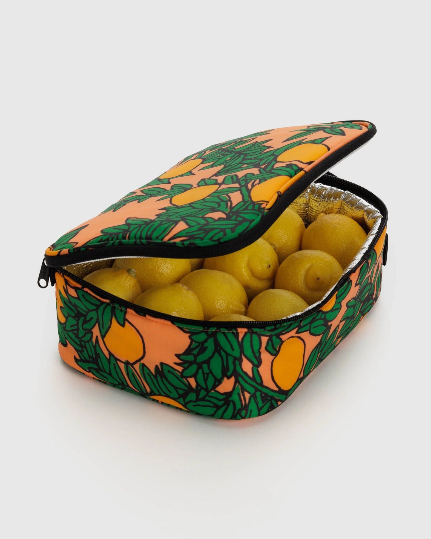 BAGGU Puffy Lunch Box - Orange Tree Coral Lunch Boxes & Totes Baggu   