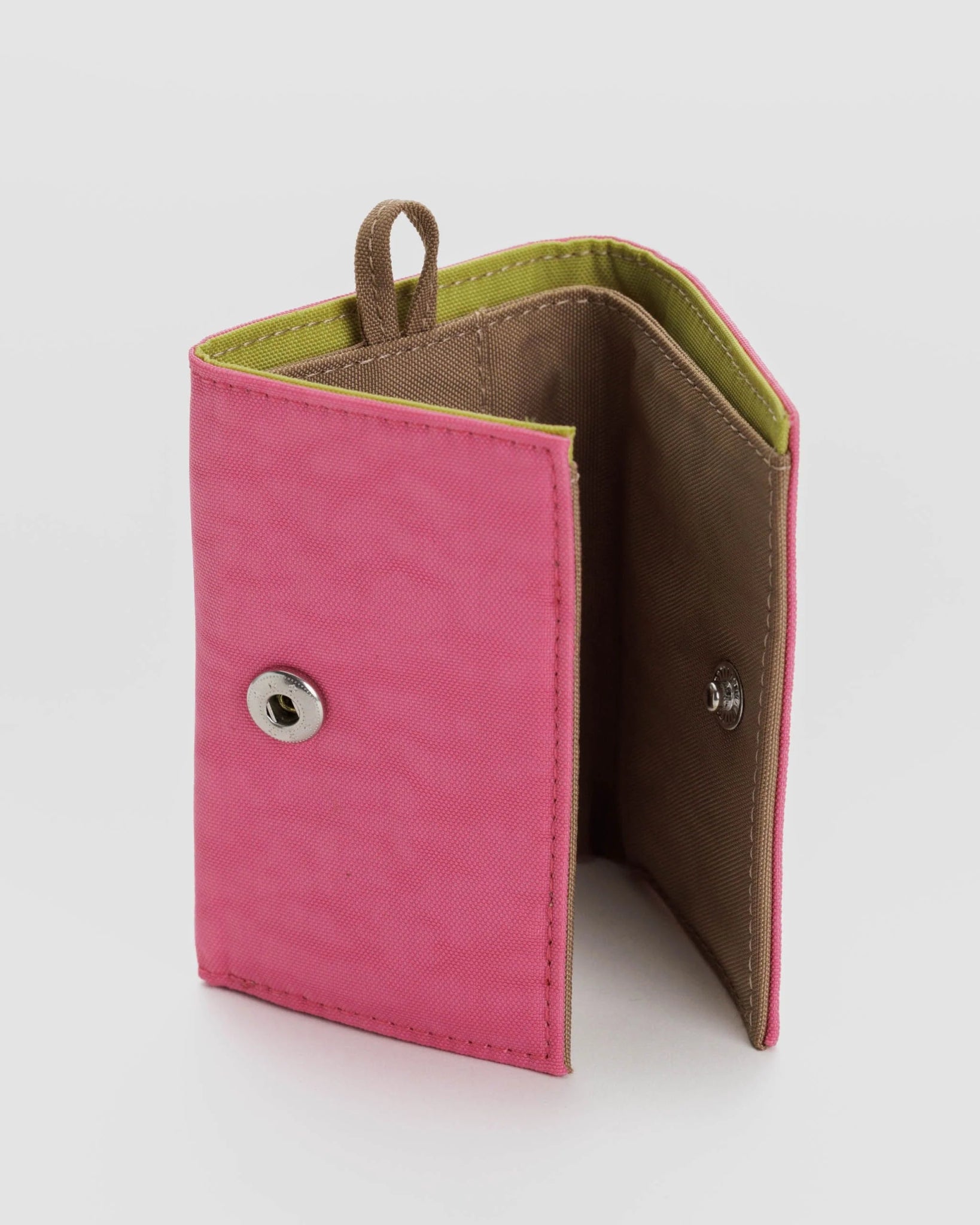 BAGGU - Snap Wallet - Azalea Pink Mix