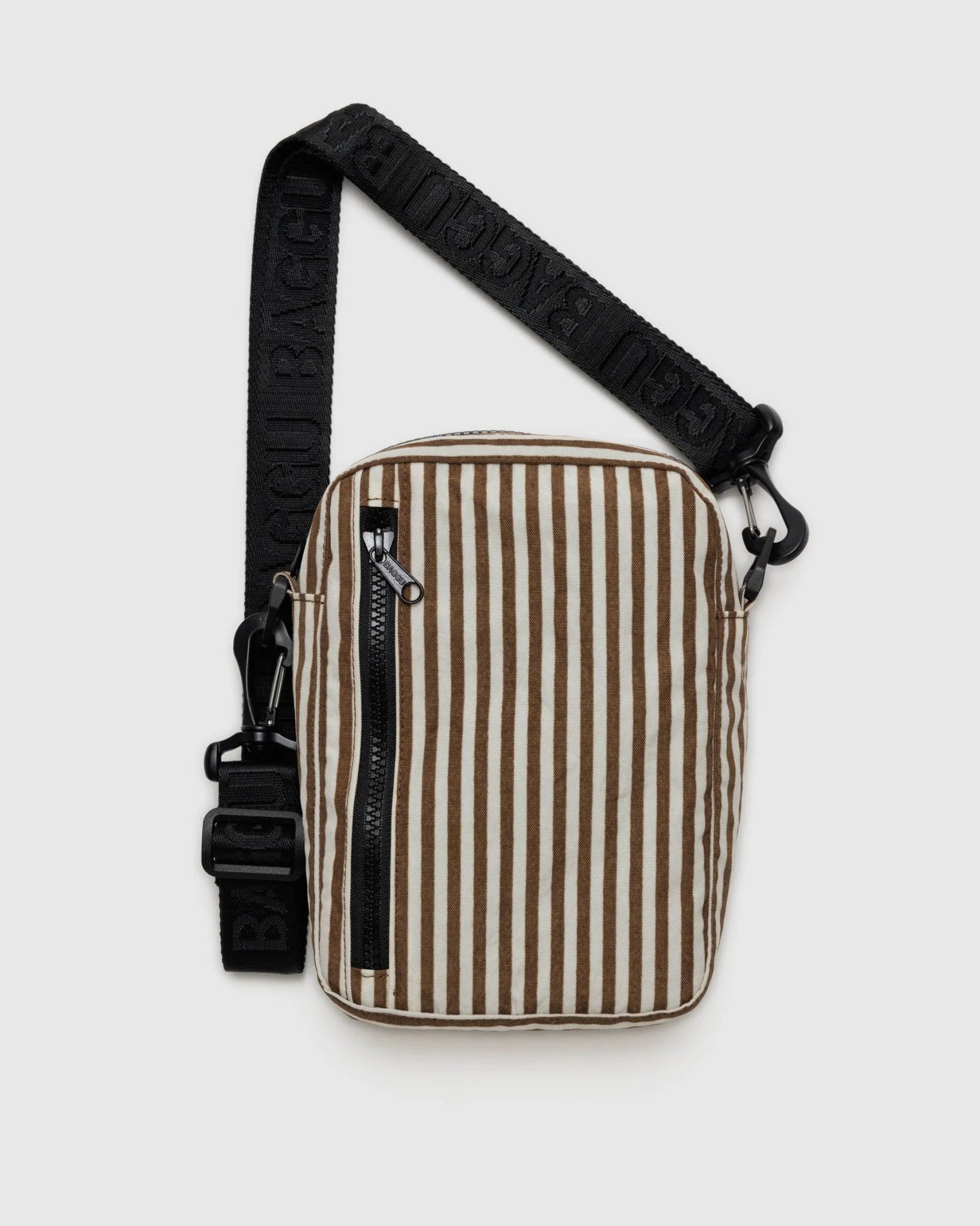 BAGGU Sport Crossbody - Brown Stripe