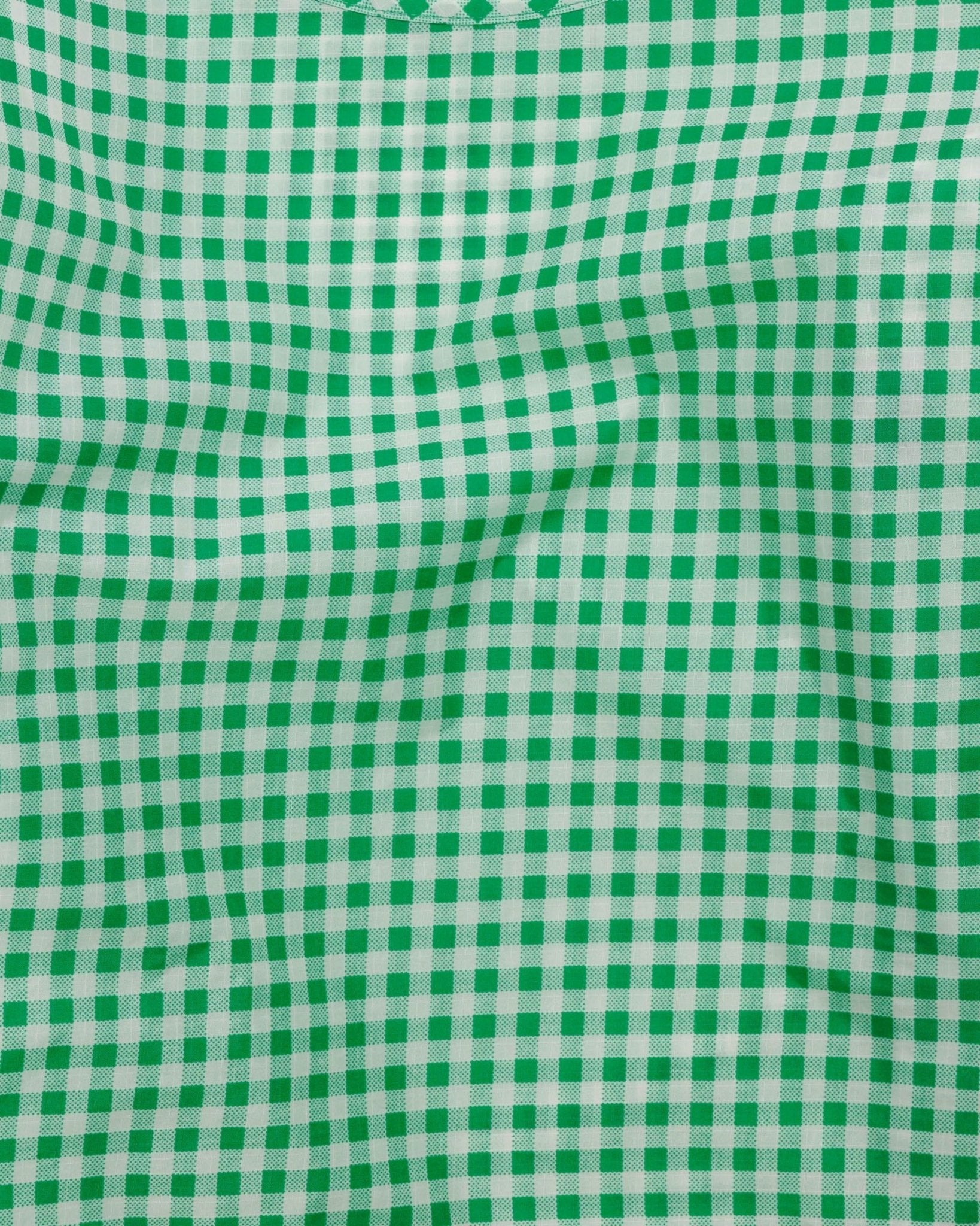 BAGGU Standard - Green Gingham