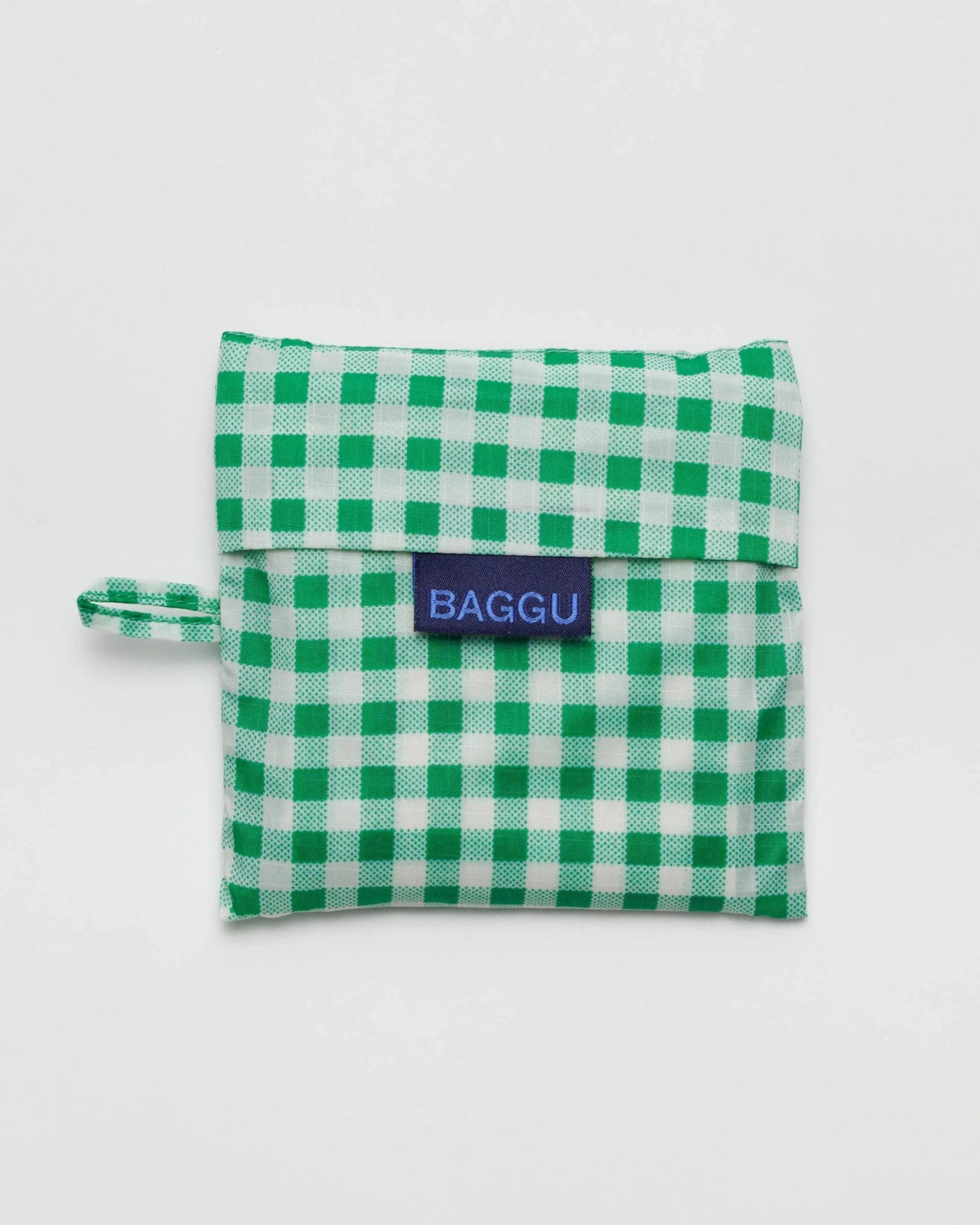 BAGGU Standard - Green Gingham