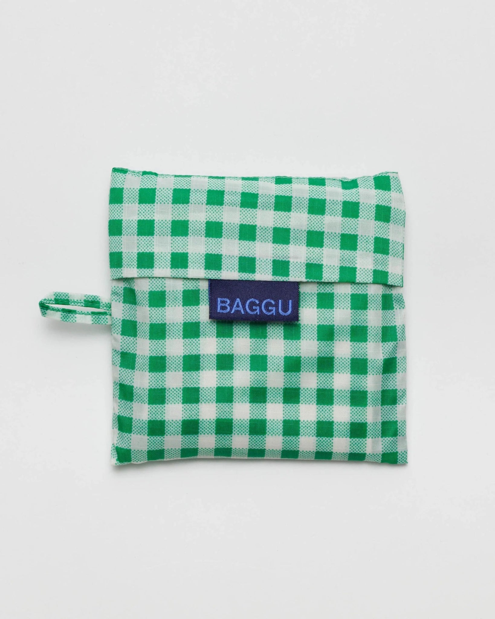 BAGGU Standard - Green Gingham - Preston Apothecary
