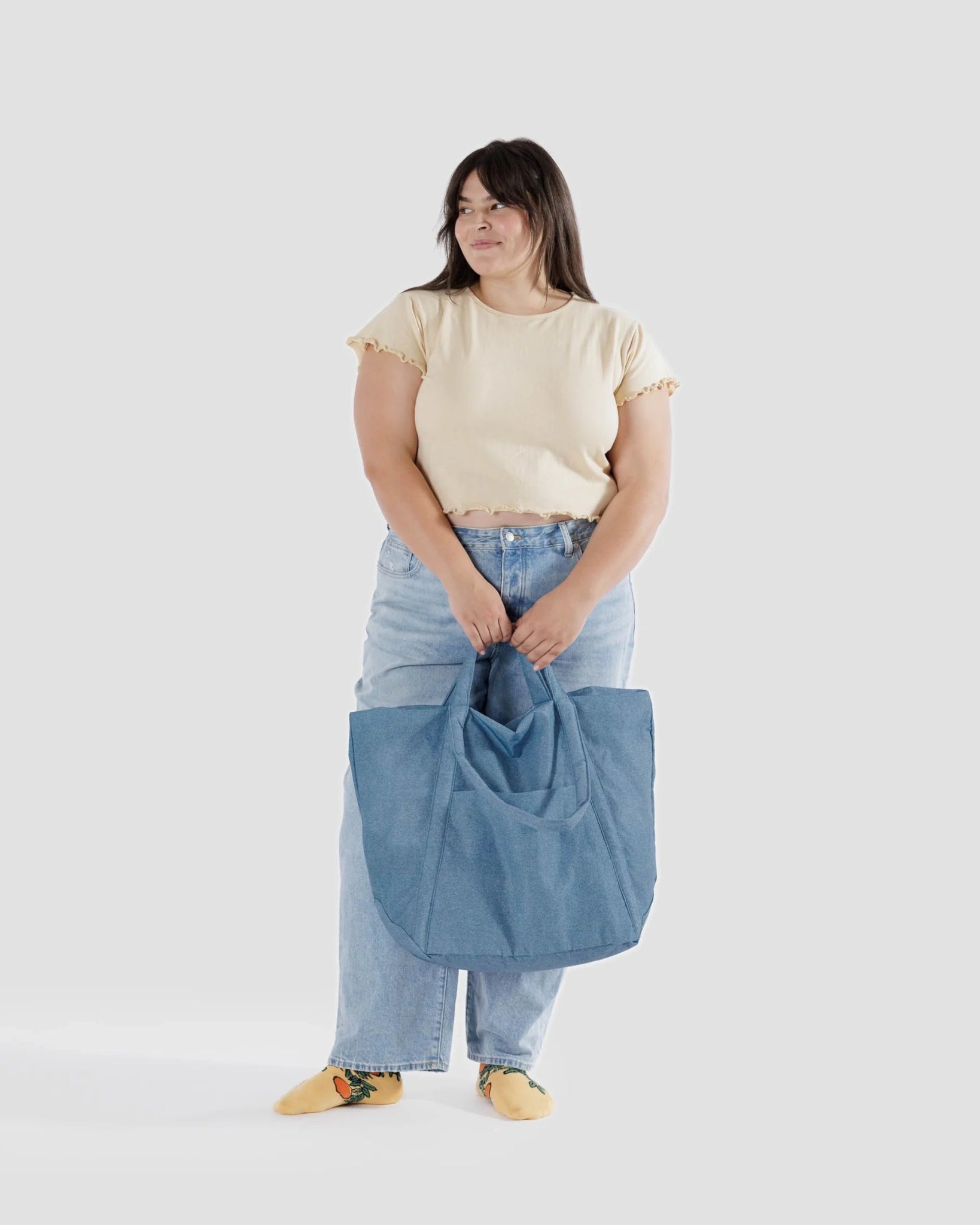 BAGGU - Travel Cloud Bag | Digital Denim Bag Baggu   