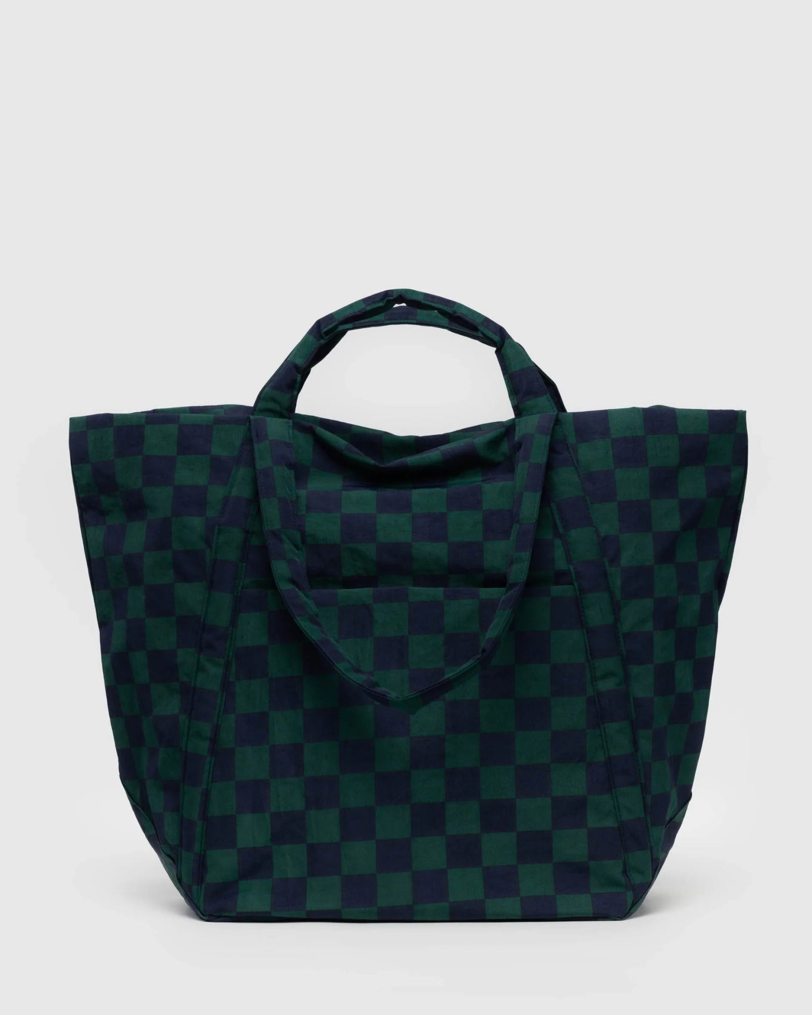 BAGGU - Travel Cloud Bag | Navy Green Check Bag Baggu   