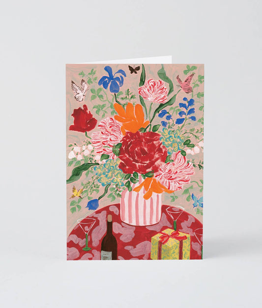 ‘Birthday Bouquet’ Art Card - Preston ApothecaryWrap