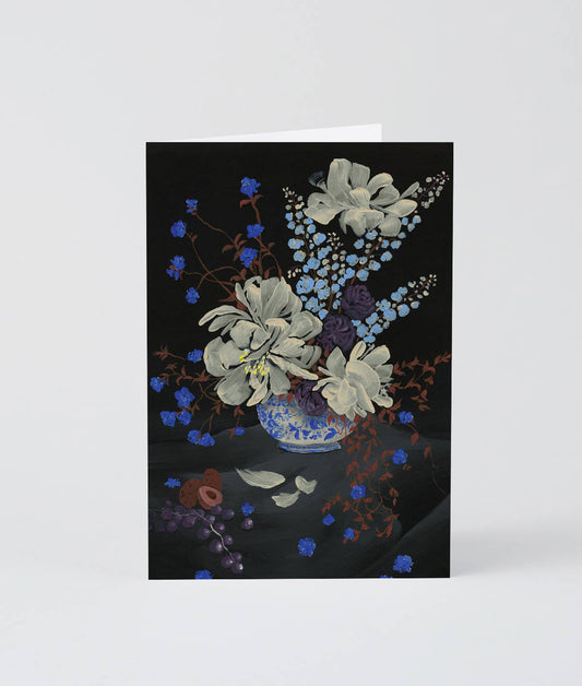 ‘Blue Bouquet’ Art Card - Preston ApothecaryWrap