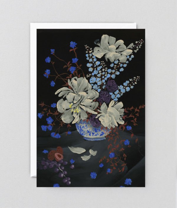 ‘Blue Bouquet’ Art Card - Preston ApothecaryWrap