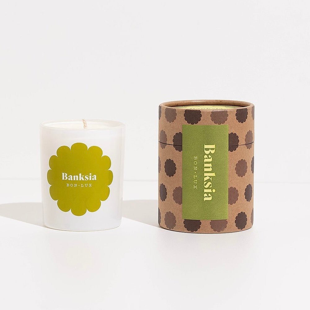 BON LUX Banksia Boxed Votive Candle Candles Bon lux   