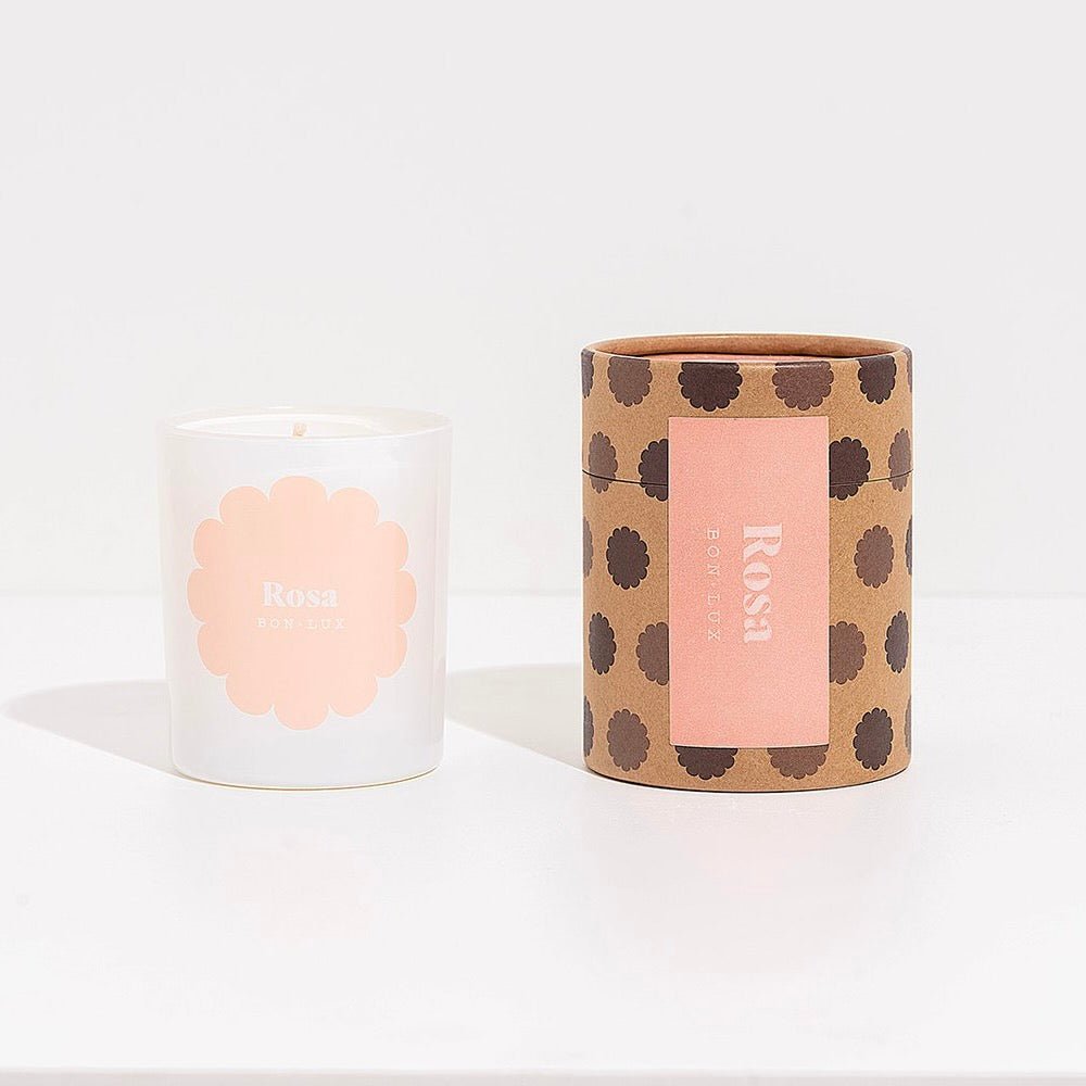 BON LUX Rosa Boxed Votive Candle