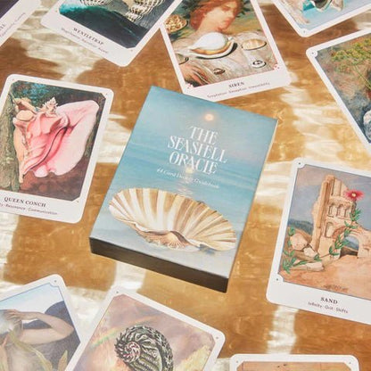 BROCCOLI MAGAZINE The Seashell Oracle: 44 Card Deck and Guidebook oracle card Broccoli   