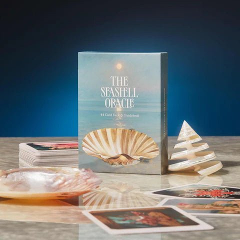 BROCCOLI MAGAZINE The Seashell Oracle: 44 Card Deck and Guidebook oracle card Broccoli   