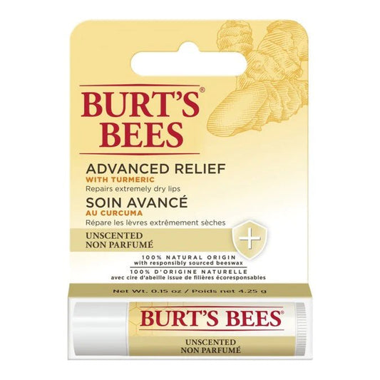 BURT'S BEES Lip Balm Advanced Relief Unscented 4.25g - Preston ApothecaryBURT'S BEES