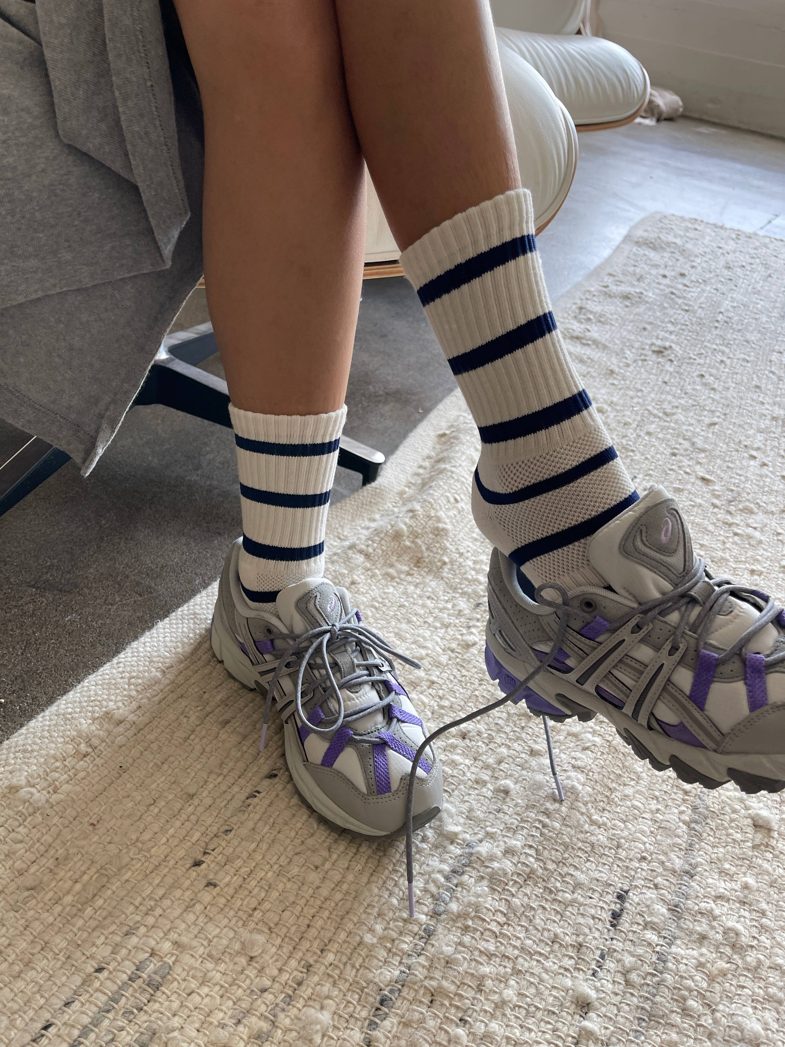 Le Bon Shoppe - Striped Boyfriend Socks