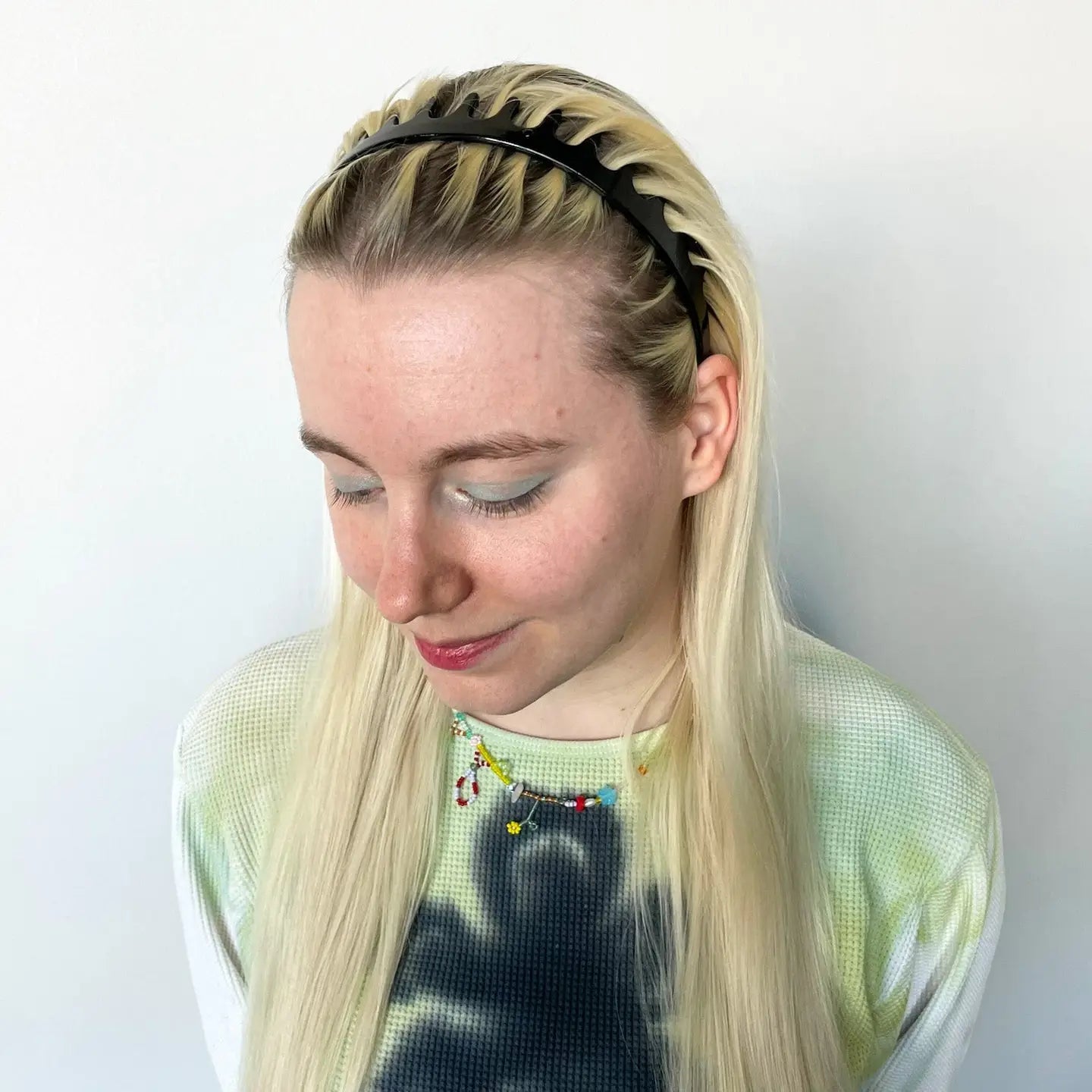 CHUNKS -Comb Headband in Black