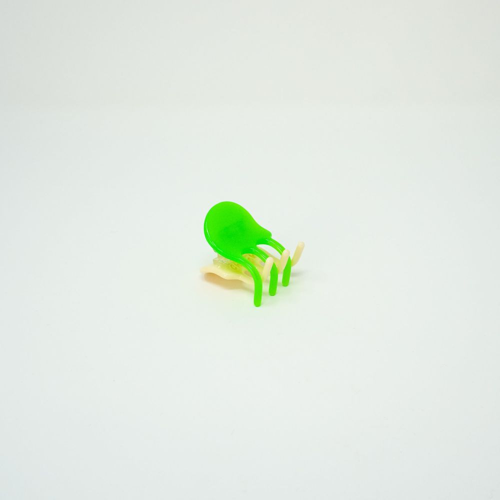 CHUNKS Jester Mini Claw in Neon Green + Nude - Preston Apothecary