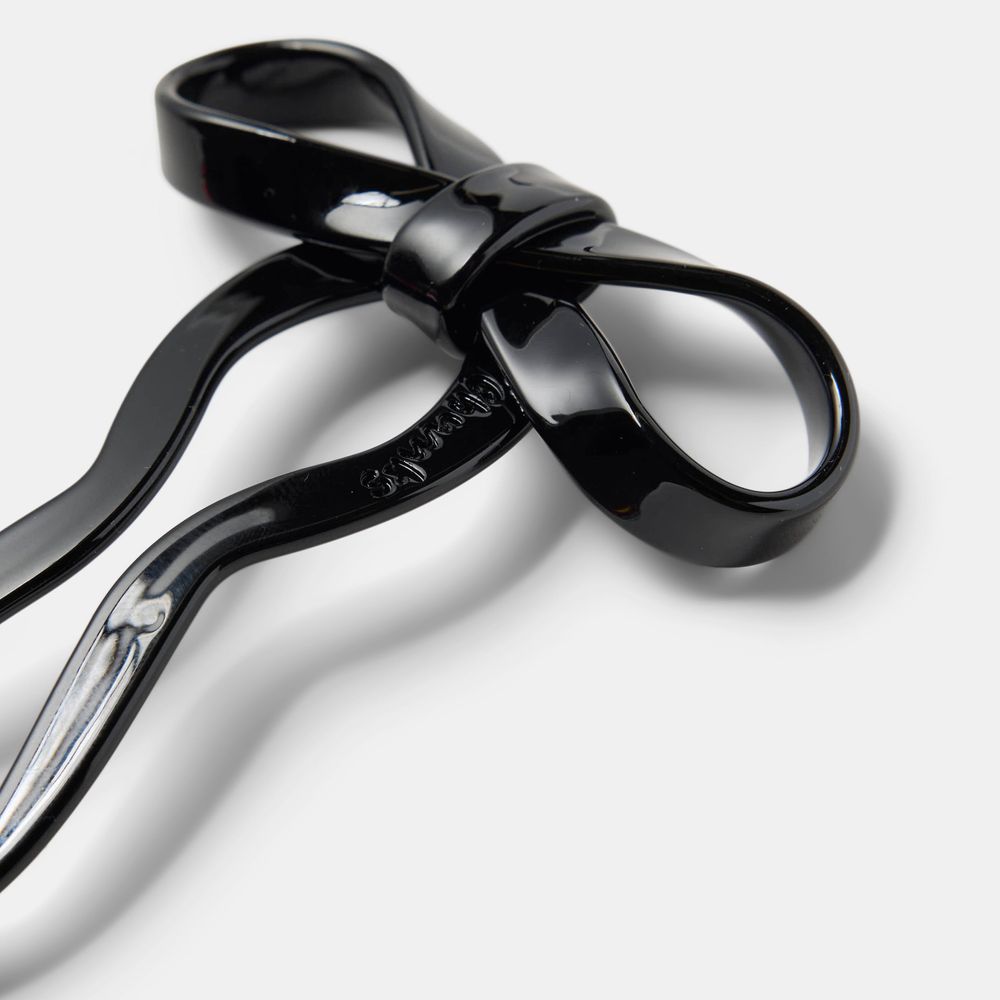 CHUNKS Large Bow Hairpin in Black - Preston Apothecary