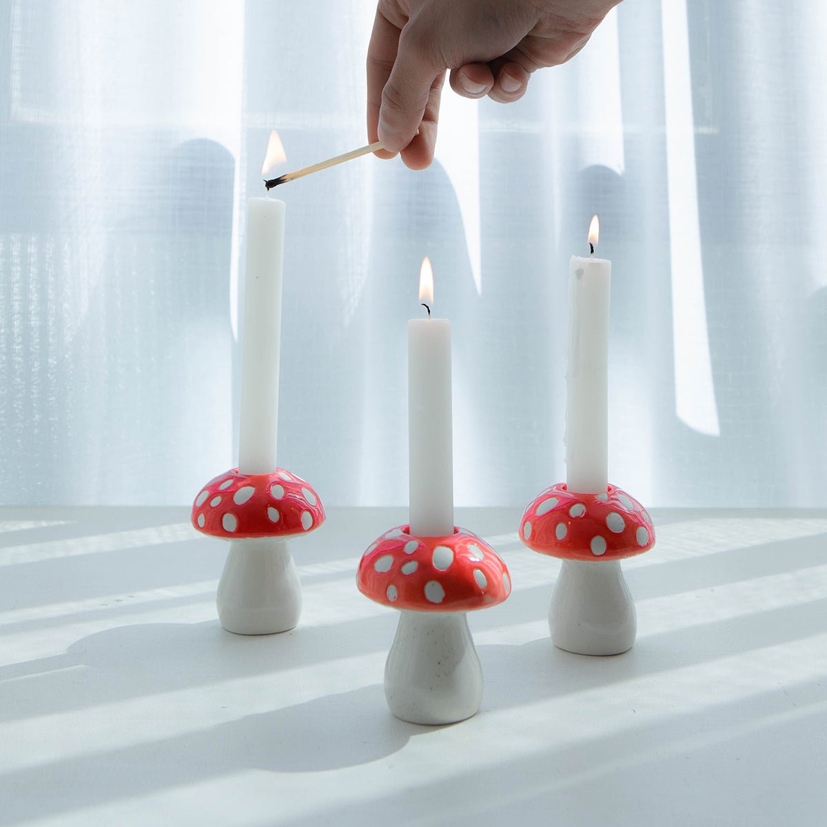 DOIY Amanita Candle Holder